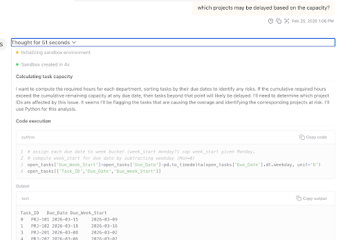 Structured Analysis — written analysis response